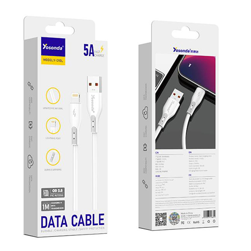 کابل شارژ آیفون Yosonda D10L